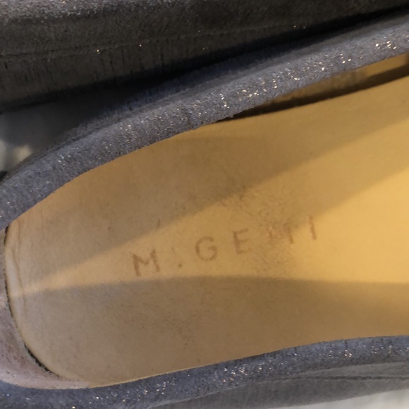 ❌SOLD❌M. Gemi Gray Metallic Loafers - Picture 10 of 11